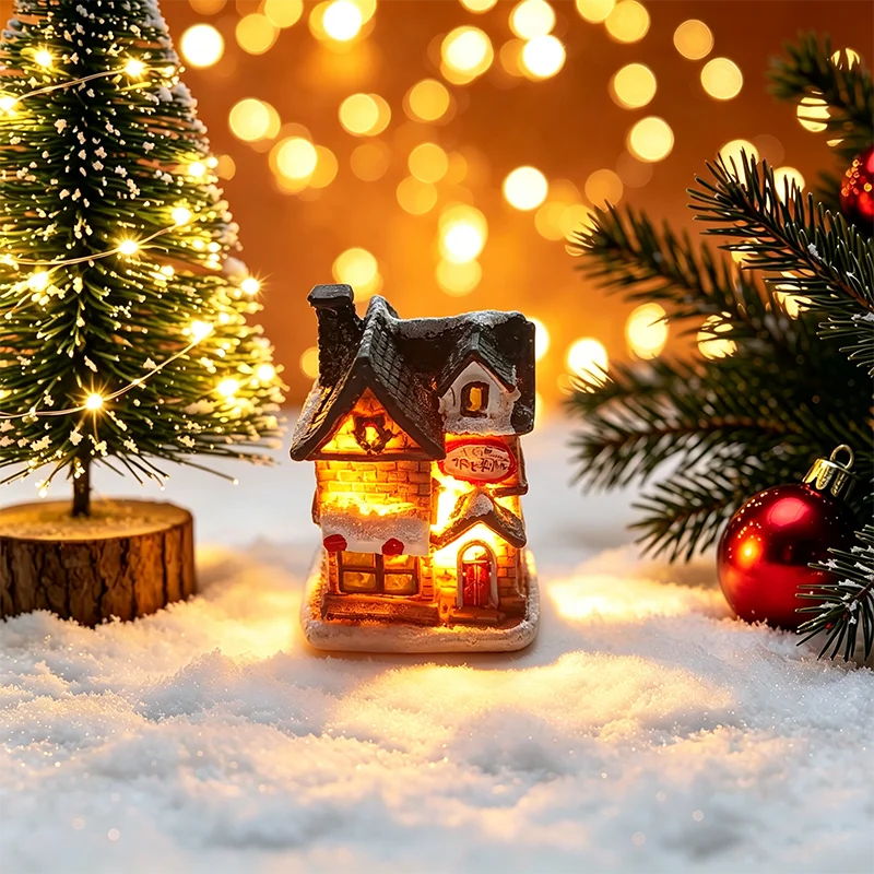 Christmas House Night Light