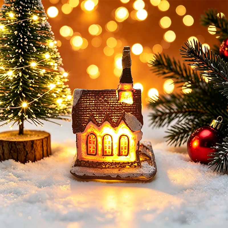 Christmas House Night Light