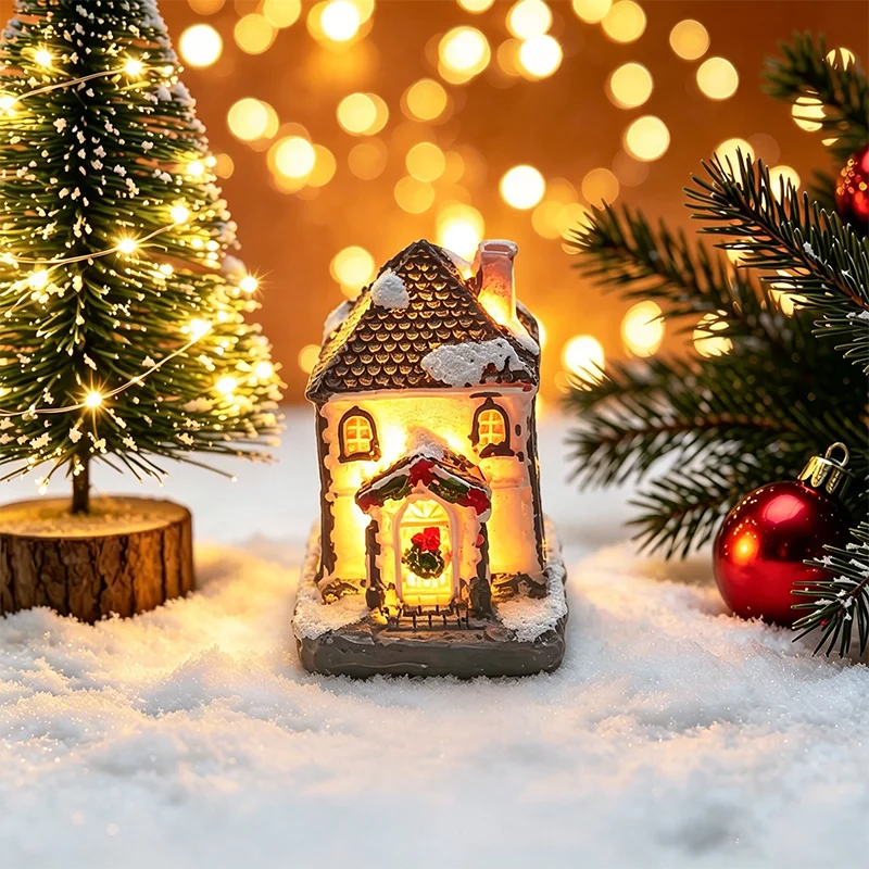 Christmas House Night Light