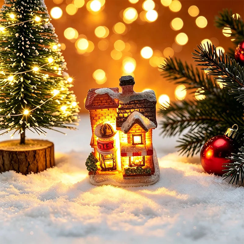 Christmas House Night Light