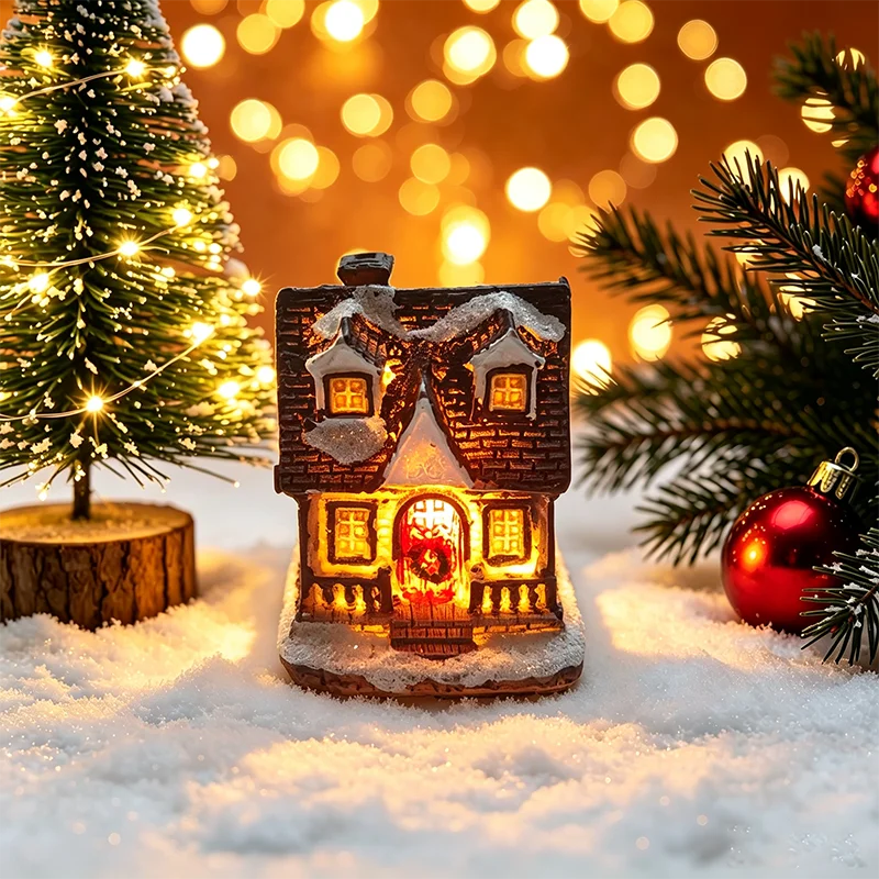 Christmas House Night Light