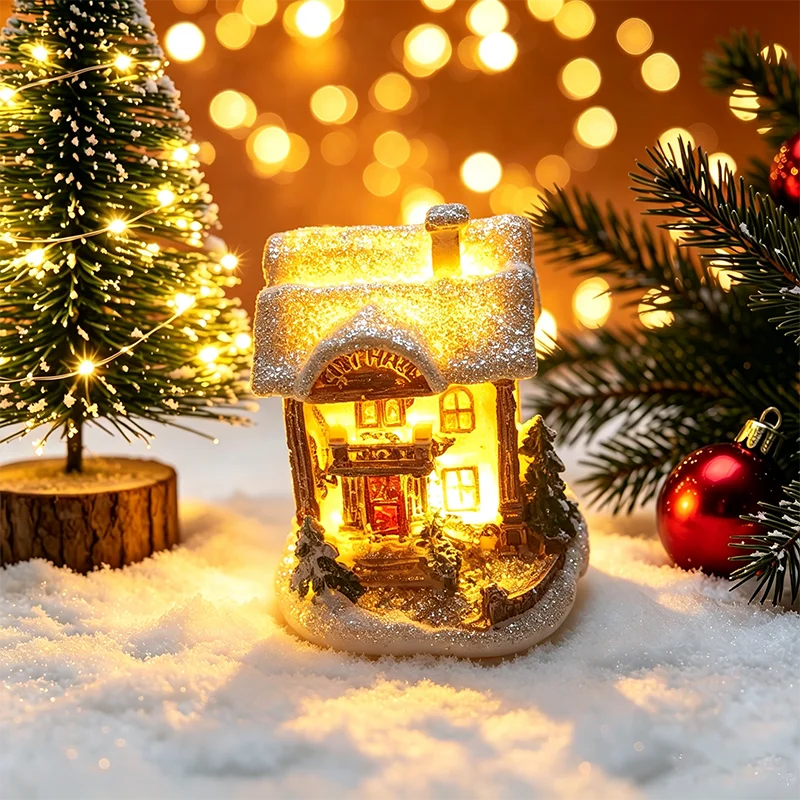 Christmas House Night Light
