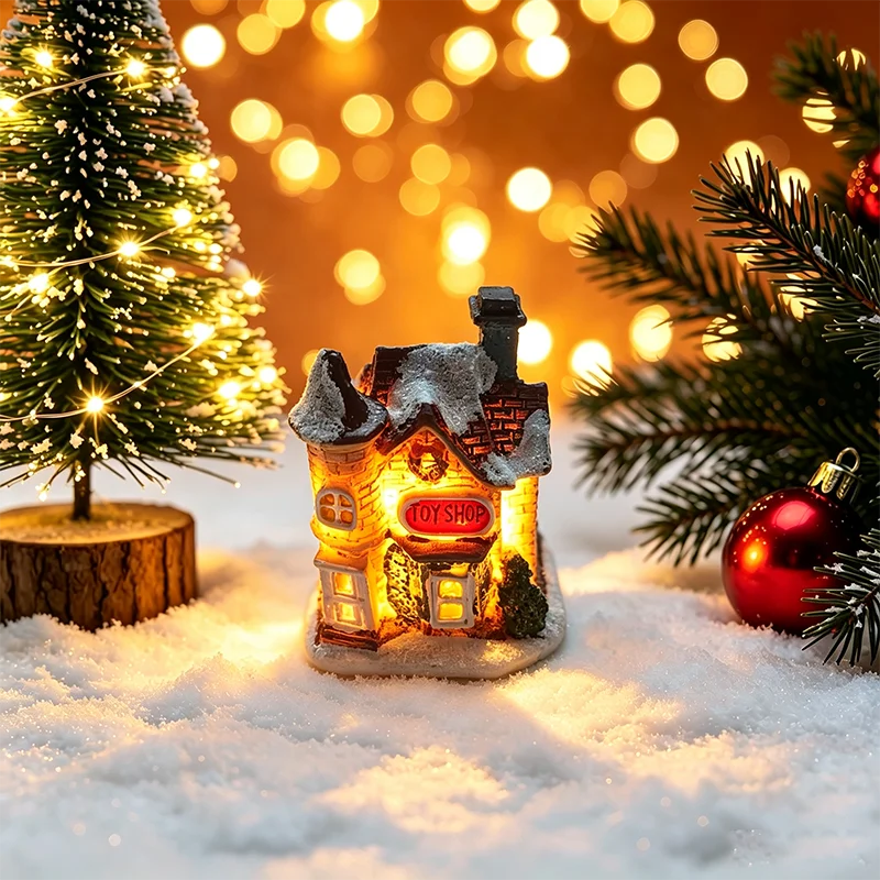 Christmas House Night Light
