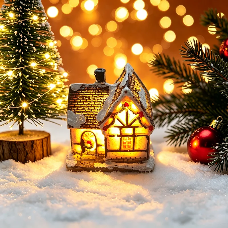 Christmas House Night Light