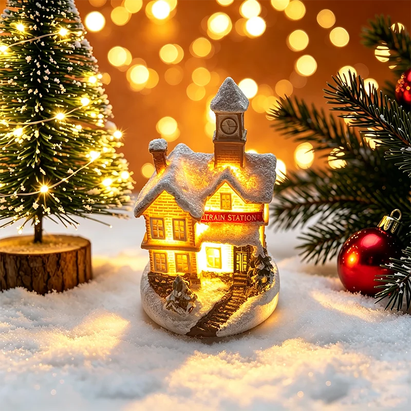 Christmas House Night Light